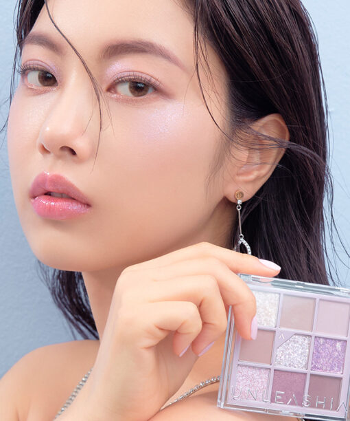 Unleashia Glitterpedia Eye Shadow Palette 亮片百科九宮格眼影盤 N°4 All of Lavender Fog