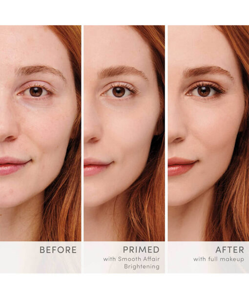 Jane Iredale Smooth Affair® Illuminating Glow Face Primer before and after