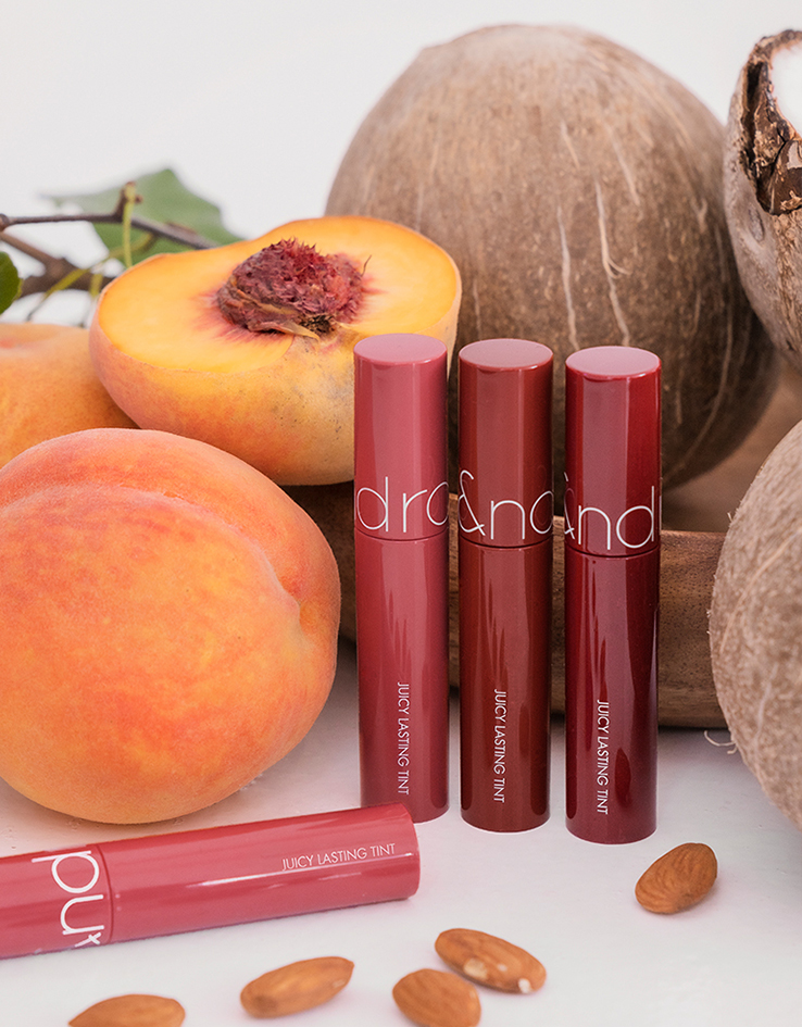 romand Juicy Lasting Tint 果汁玻璃水光唇釉 #Ripe Fruit Series 18-21 4色