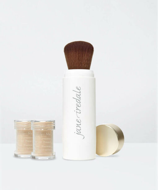 jane iredale Powder-Me SPF® Dry Sunscreen SPF 30 PA+++ | 新裝天然全物理防曬粉連補充裝 SPF 30 PA+++