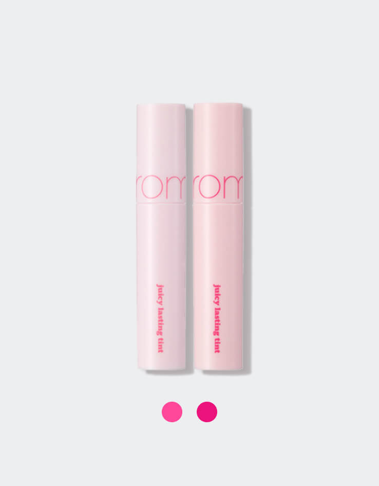 韓國彩妝 romand Juicy Lasting Tint 果汁玻璃水光唇釉 Your Own Summer Pink 系列 - 2色選擇 26 27
