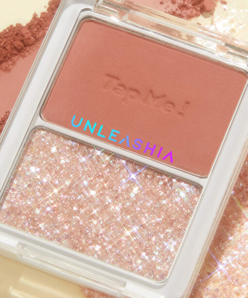 Unleashia Tap Me Palette Duo Tap me 璀璨亮片雙色眼影盤 03 Pitapa