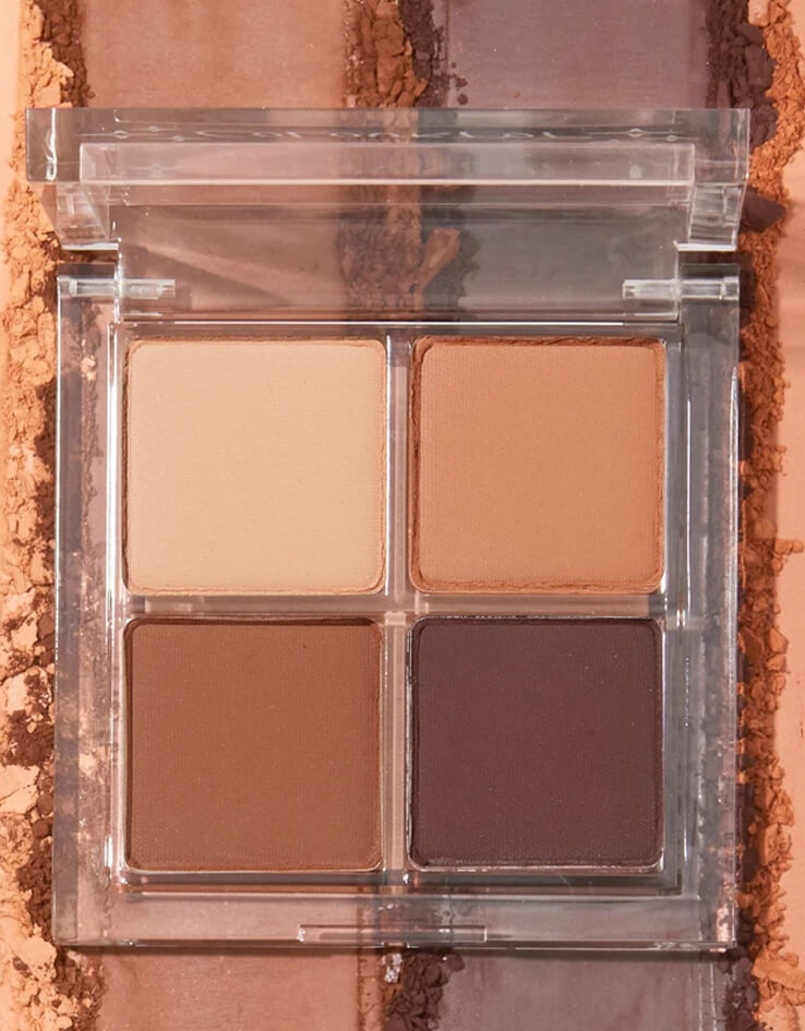 ColourPop Bare It All 4色暖調全啞光裸色眼影盤