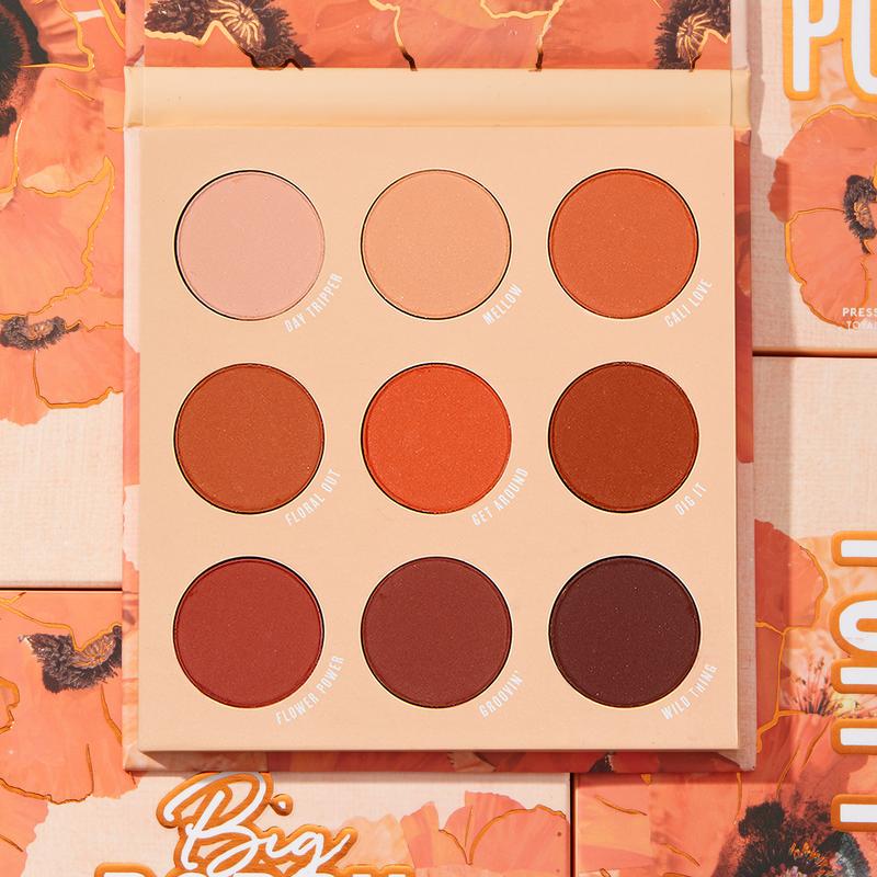 ColourPop Big Poppy 9色日落眼影盤