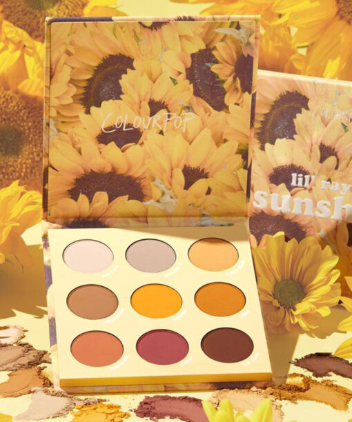 ColourPop lil ray of sunshine 9色向日葵眼影盤