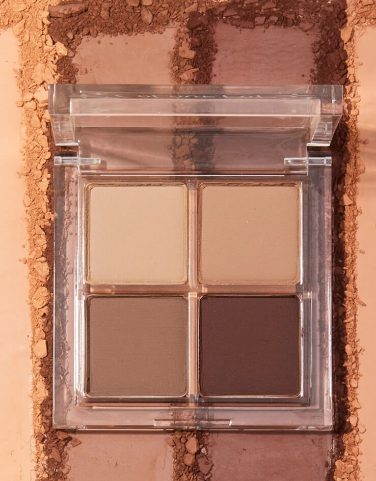 ColourPop She's a Natural 4色暖調全啞光裸色眼影盤
