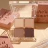 ColourPop She's a Natural 4色暖調全啞光裸色眼影盤