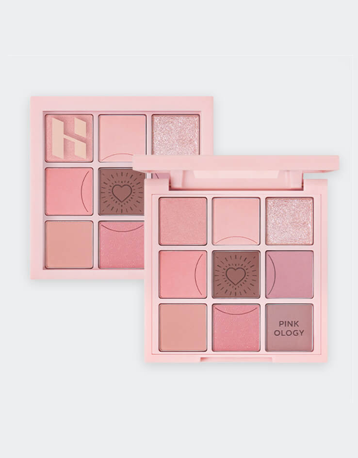 韓系彩妝 Holika Holika My Fave Mood Eye Palette 9色眼影盤 #Pinkology