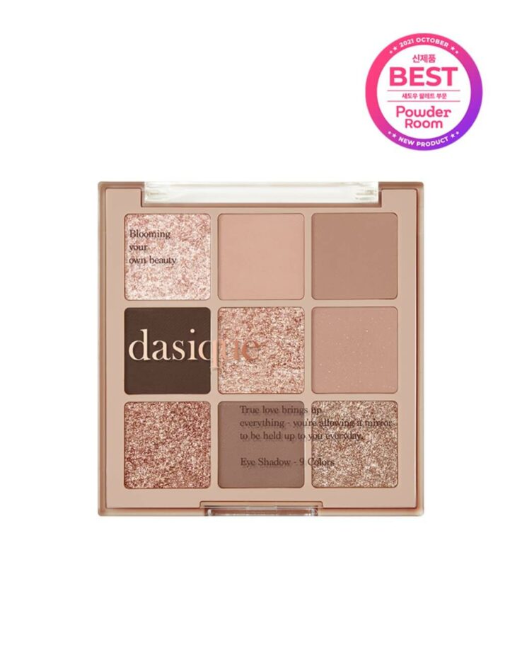 dasique Shadow palette #10 Autumn Breeze 秋日微風 9色眼影盤