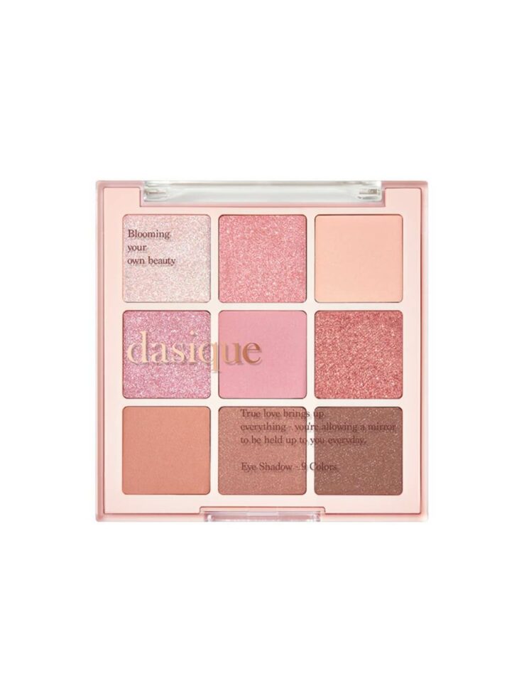 Dasique Shadow palette #04 Pastel Dream 9色眼影盤 04薄霧櫻花