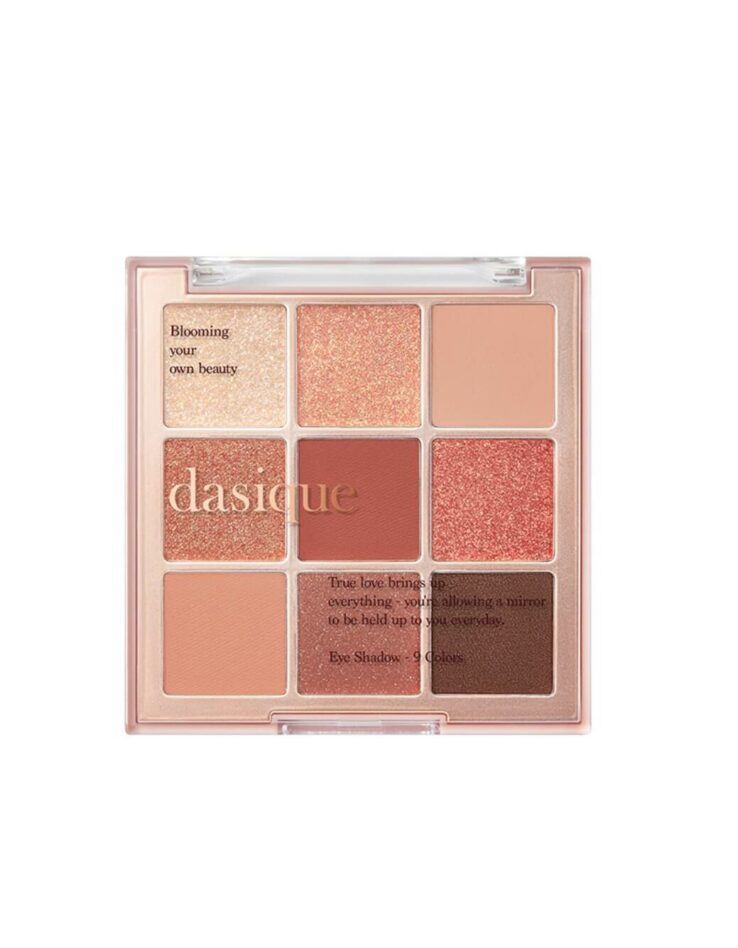 Dasique Shadow palette #02 Rose Petal 9色眼影盤 02玫瑰花瓣