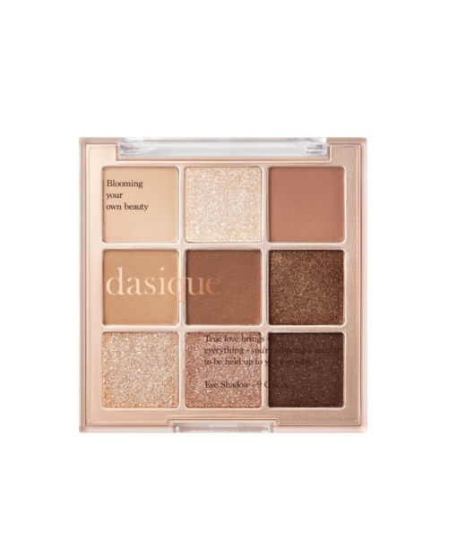 Dasique Shadow palette #01 Sugar Brownie 9色眼影盤 可可杏仁