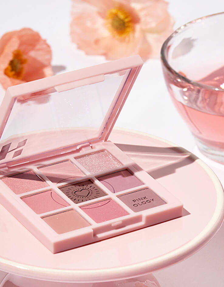 韓系彩妝 Holika Holika My Fave Mood Eye Palette 9色眼影盤 #Pinkology