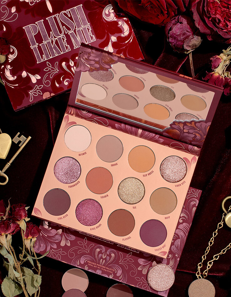 ColourPop Plush Like Me 12色眼影盤