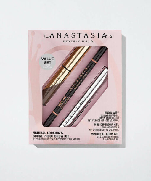 Anastasia Beverly Hills ABH Natural Looking & Budge Proof Brow Kit | 眉膏+眉筆限量3件套裝 - 多色選擇