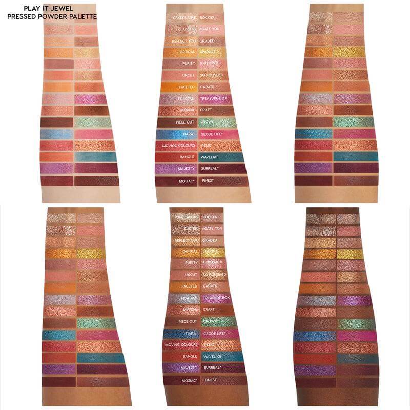 ColourPop Play It Jewel shadow palette 30色寶石眼影盤