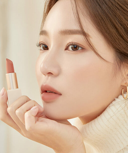 dasique Soft Velvet Lipstick | 奶油絲絨啞光唇膏 - 01 Nudy Peacan