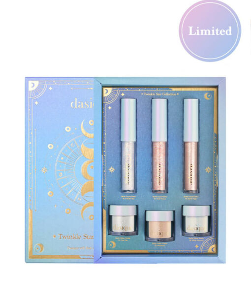 dasique Twinkle Star Collection 6 pcs Set | dasique星鑽亮片眼影節日限量6件套裝