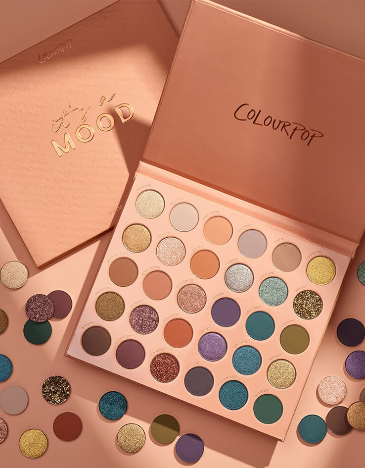 ColourPop It's A Mood shadow palette 30色眼影盤