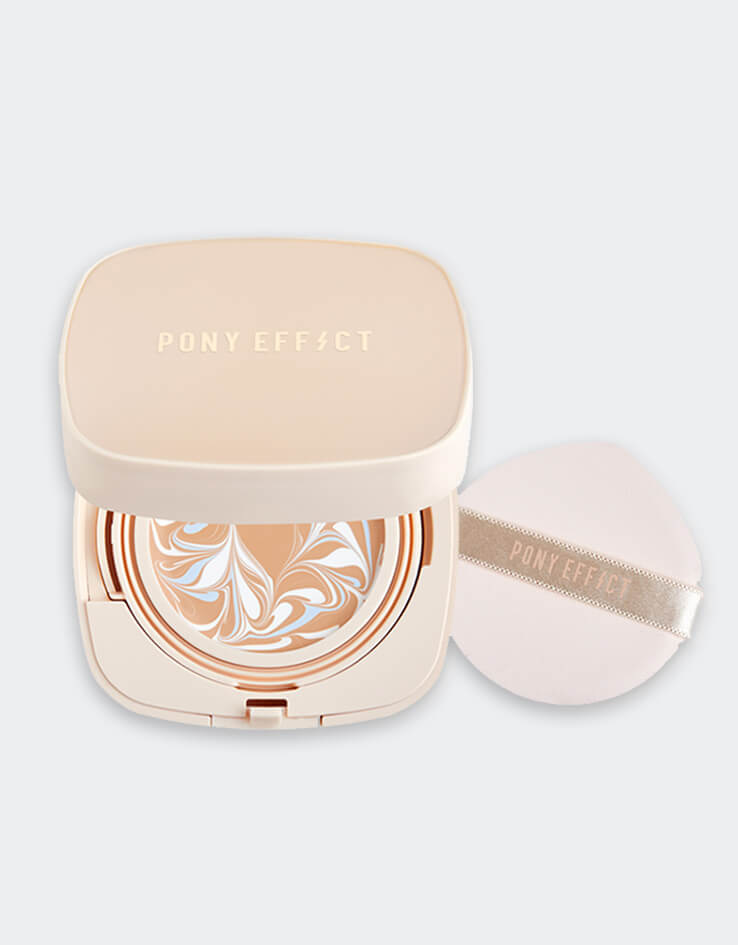 Pony effect Prime Protect Aqua Essence Pact 寶石光精華爆水粉餅