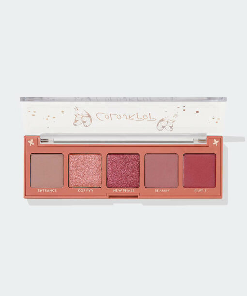 ColourPop Over The Cocoon | 5色酒紅玫瑰眼影盤