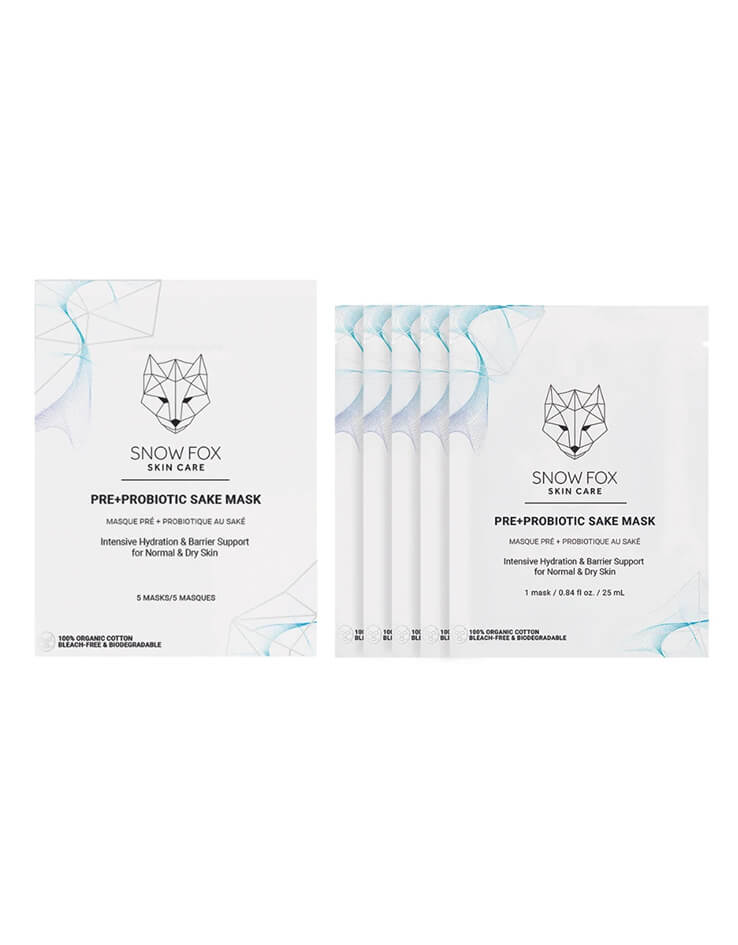 Snowfox Skincare Pre+Probiotic Sake Mask | 日本清酒益生菌保濕養膚面膜