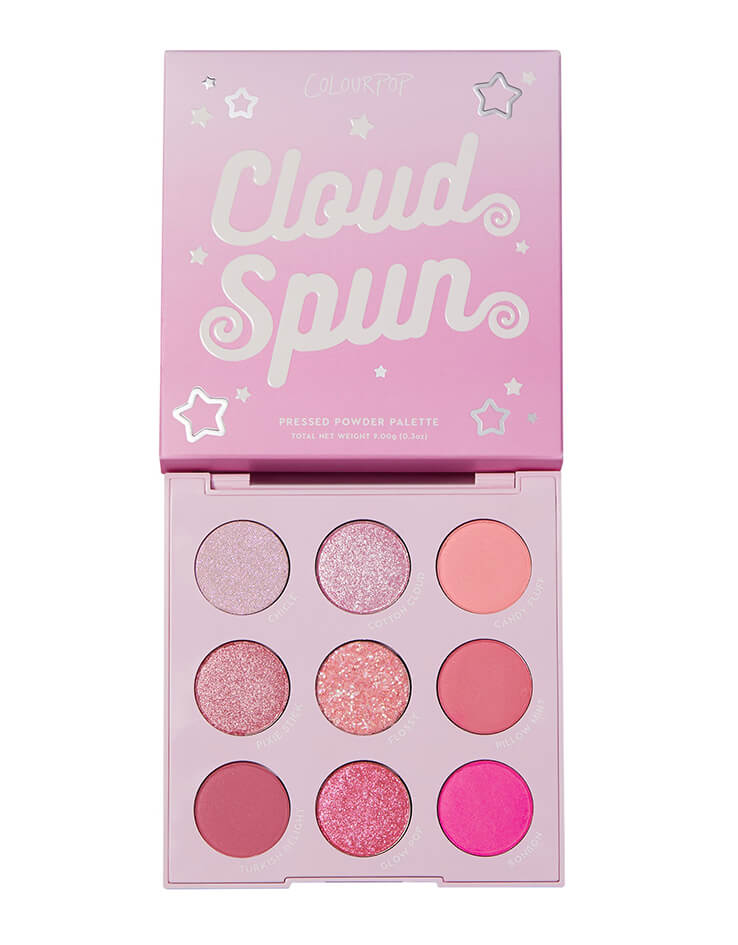 ColourPop Cloud Spun 9色眼影盤