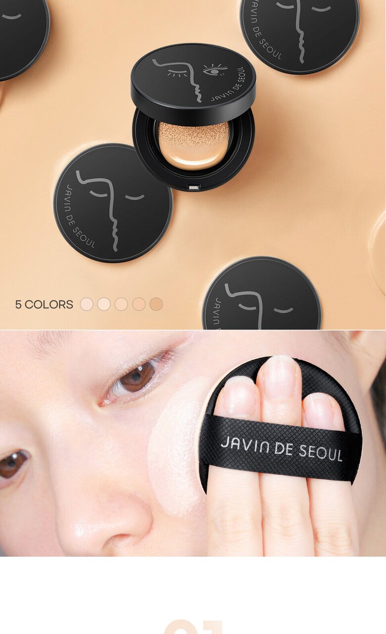 JAVIN DE SEOUL Wink Foundation Pact SPF50+ PA+++ 眨眼氣墊粉底 - 5色選擇