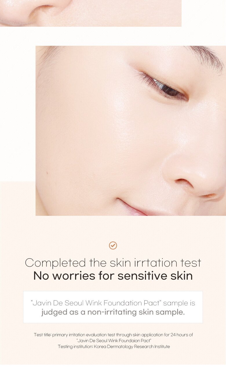 JAVIN DE SEOUL Wink Foundation Pact SPF50+ PA+++ 眨眼氣墊粉底 - 5色選擇