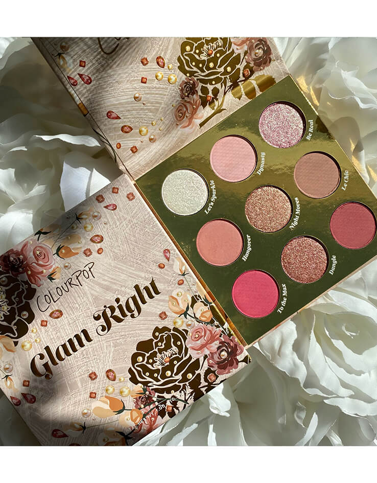 ColourPop Glam Right 9色眼影盤