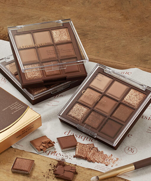 dasique 🍫 Shadow palette #11 Chocolate Fudge 9色暖棕大地色眼影盤 11朱古力軟糖