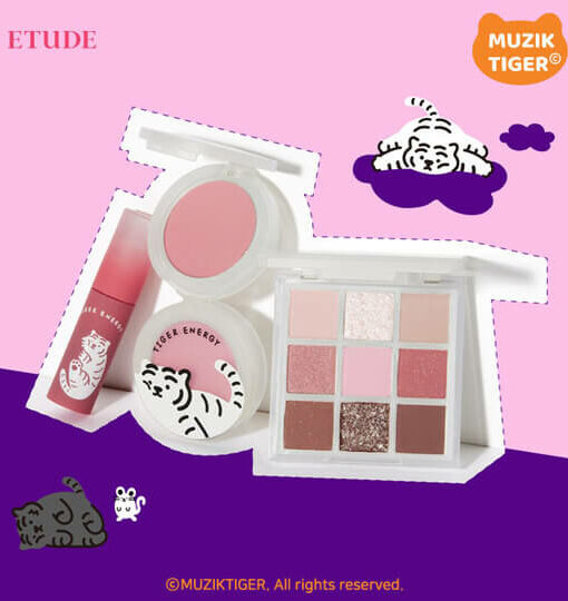 Etude House ETUDE X MUZIK TIGER #Tiger Energy #01 Joyful Tiger 全系列