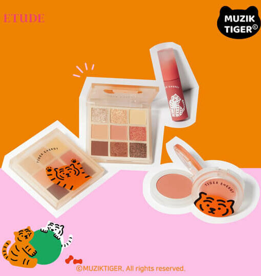 Etude House ETUDE X MUZIK TIGER #Tiger Energy #01 Joyful Tiger 全系列