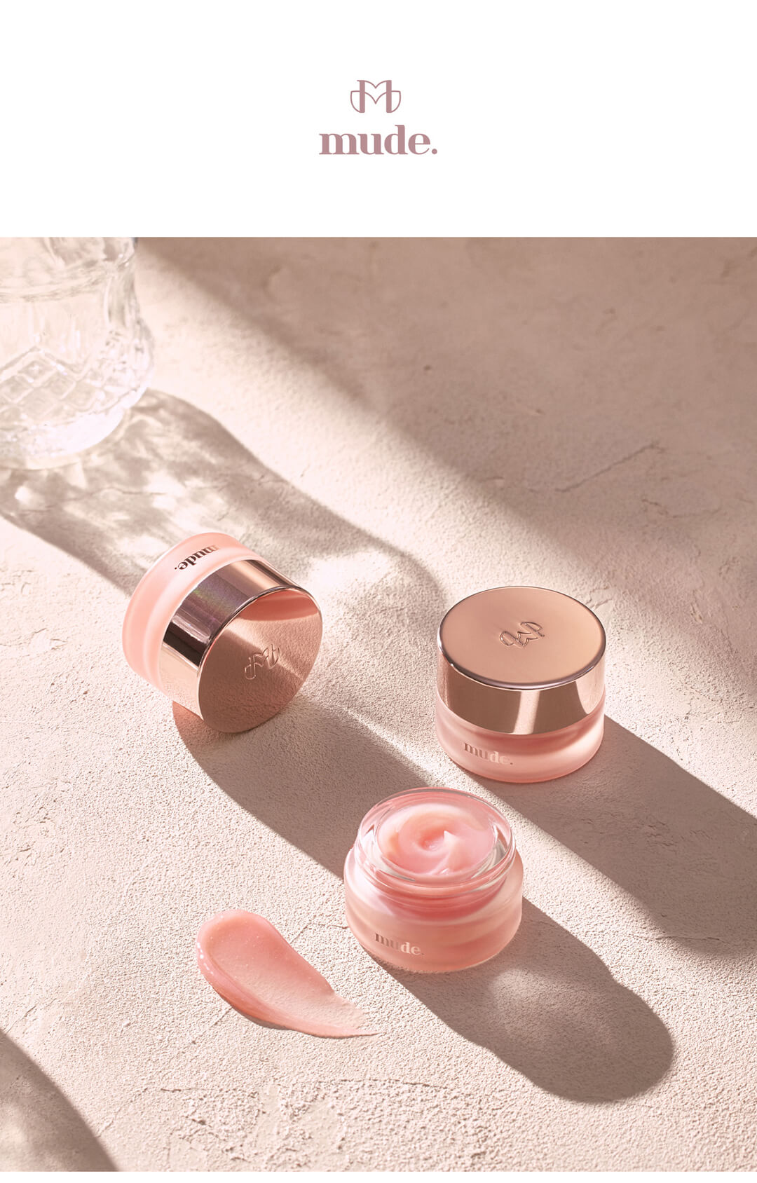 mude Bare Shine Lip Mask 玻璃果凍唇膜