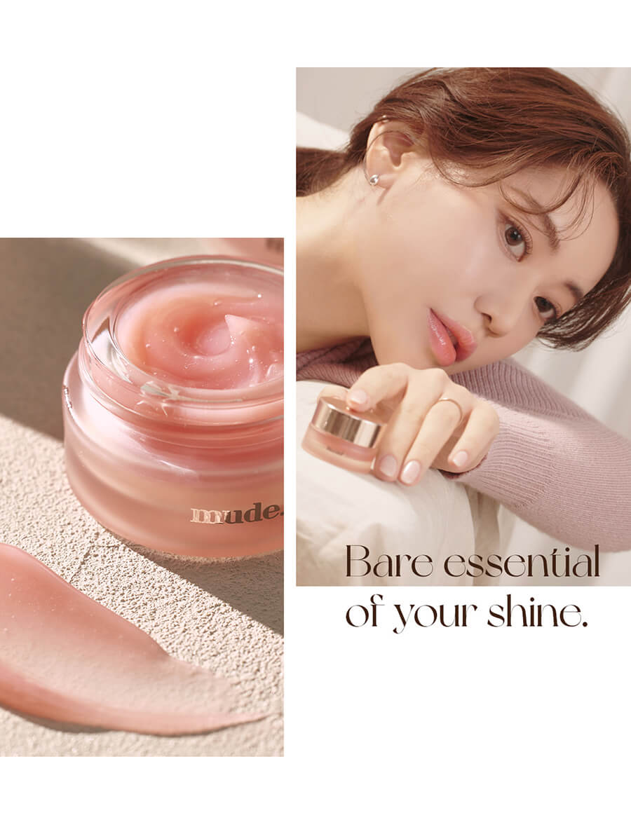 mude Bare Shine Lip Mask 玻璃果凍唇膜