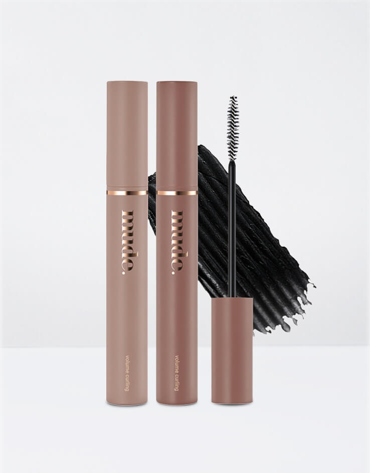 Mude Inspire Volume Curling Mascara | 濃密捲翹睫毛液 - 兩色選擇