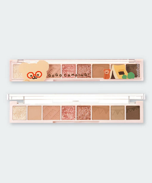 [Limited Edition] peripera X Teteum All Take Mood Palette #10 Teteum Brown 日常大地棕褐色系眼影盤