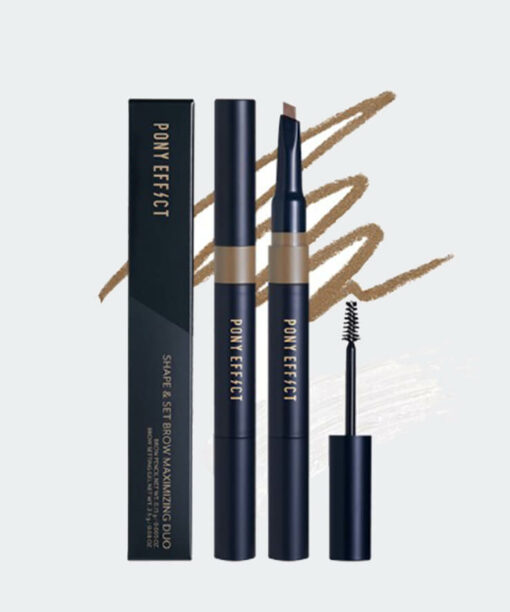 Pony Effect Shape & Set Brow Maximizing Duo 2in1專業自然毛流眉筆 - 5色選擇