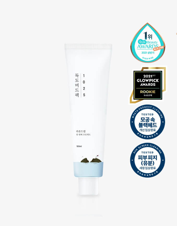 韓國Round Lab 1025 Dokdo Mud Pack 獨島毛孔深清泥膜 - 100ml