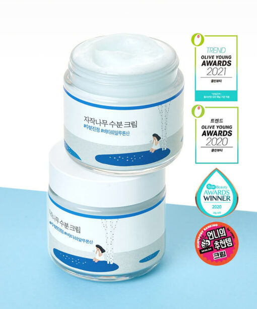 韓國Round Lab Birch Juice Moisturizing Cream 白樺樹保濕面霜 - 80ml