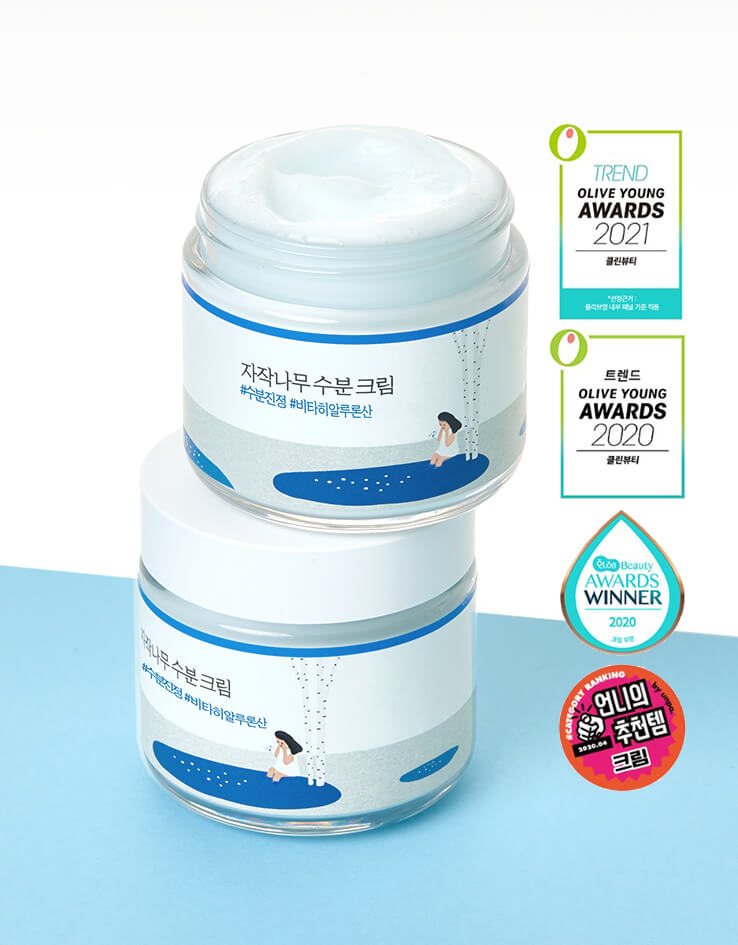 韓國Round Lab Birch Juice Moisturizing Cream 白樺樹保濕面霜 - 80ml