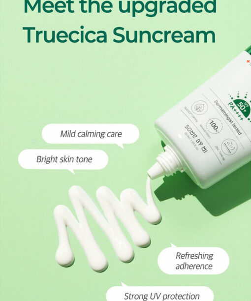 Some by mi Truecica Mineral Calming Tone up Sunscreen SPF 50 PA++++ 靜素顏防曬霜