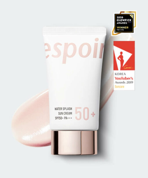 韓國espoir Water Splash Sun Cream SPF50+ PA+++ 輕盈水潤提亮防曬乳霜 60ml