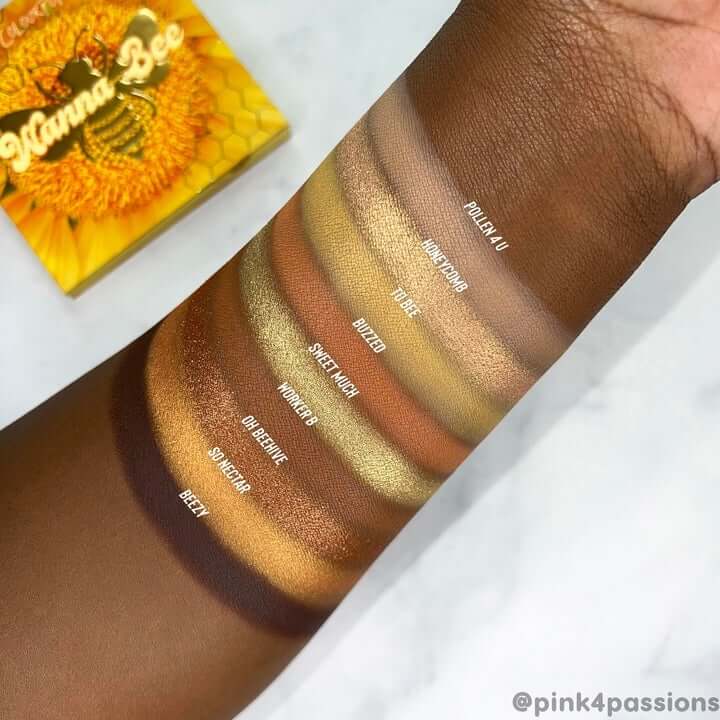 ColourPop Wanna Bee 9色蜂蜜眼影盤