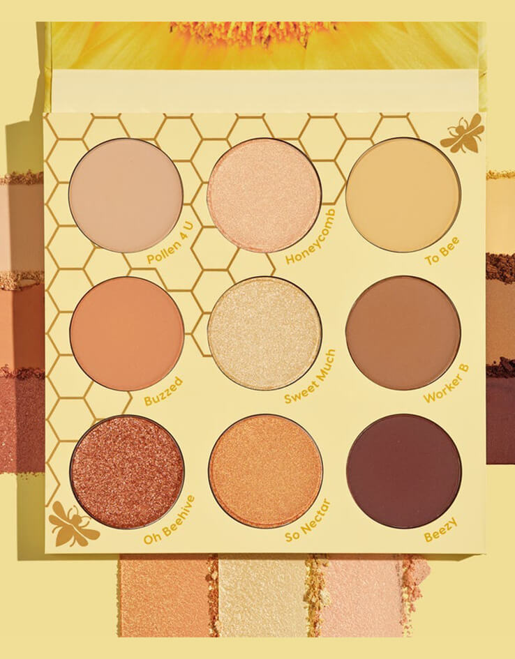 ColourPop Wanna Bee 9色蜂蜜眼影盤