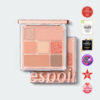 韓國Espoir Real Eye Palette #05 Apricot Me 7色眼影胭脂綜合盤 05奶油杏子橘粉盤 #日常清甜奶油盤