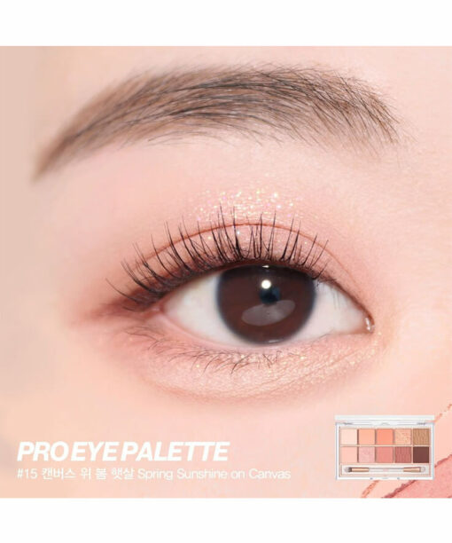 韓國 CLIO X AESPA Pro Eye Palette (21AD) #15 Spring Sunshine On Canvas 10色眼影盤 15號初春暖日