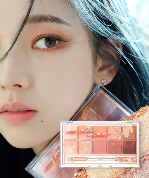 韓國 CLIO X AESPA Pro Eye Palette (21AD) #15 Spring Sunshine On Canvas 10色眼影盤 15號初春暖日