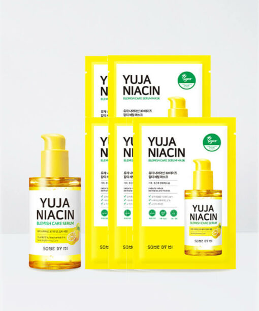 韓國 Some By Mi Yuja Niacin 30 Days Blemish Care Set 30天奇蹟亮白淡斑修護柚子精華優惠組合