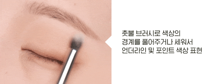 韓國 皇牌得奬FilliMilli Eye Make Up Brush Set 眼妝掃5件套裝